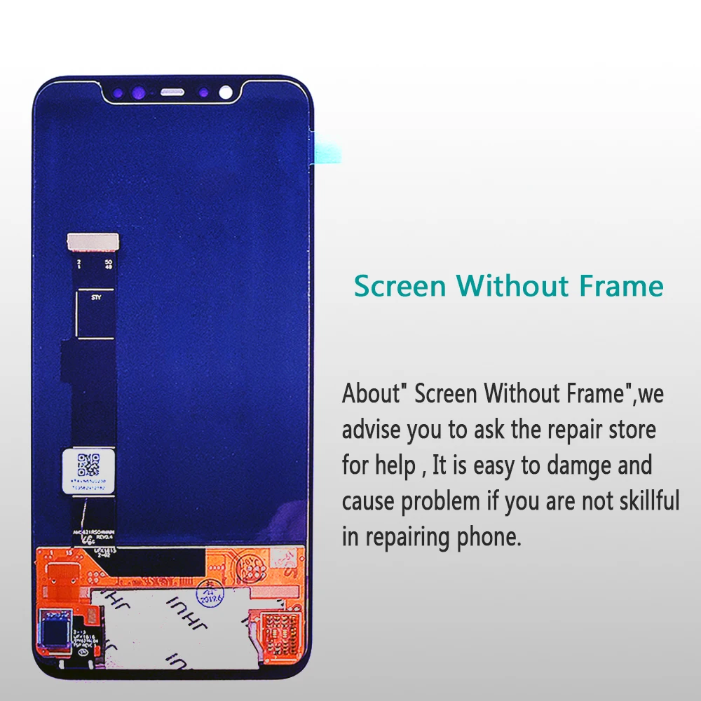 100% протестированный AMOLED ЖК дисплей 6 21 дюйма для Xiaomi mi 8 сенсорный экран