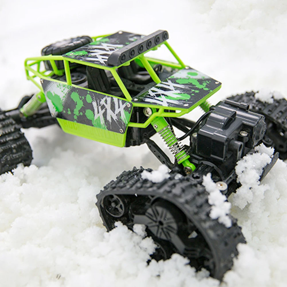 1/18 2WD высокая скорость RC внедорожный альпинистский гусеничный автомобиль Снежная дорожка Рок Гусеничный каток автомобиль Детский робот RC автомобиль игрушки для подарков