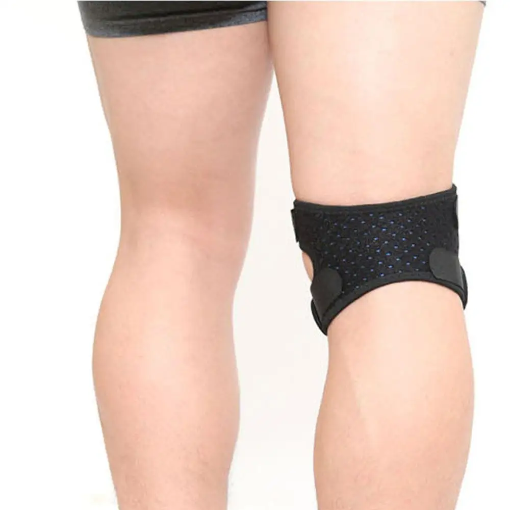 Регулируемая спортивная Снэпбэк Кепка наколенник защита Надколенник Поддержка