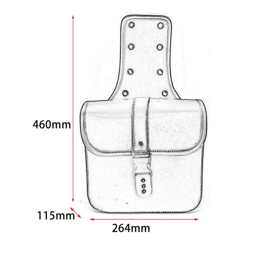 

New Motorcycle Hanging Bag Saddle Bag Motorcycle Side Riding Travelling Bag Waterproof Rider Bag Tail Hanging Box Car-styling