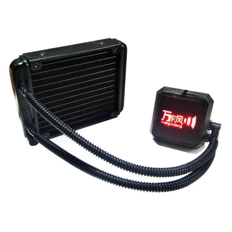 

Liquid Freezer Cooling System CPU Cooler Fan Fluid Dynamic Bearing Radiator Kit