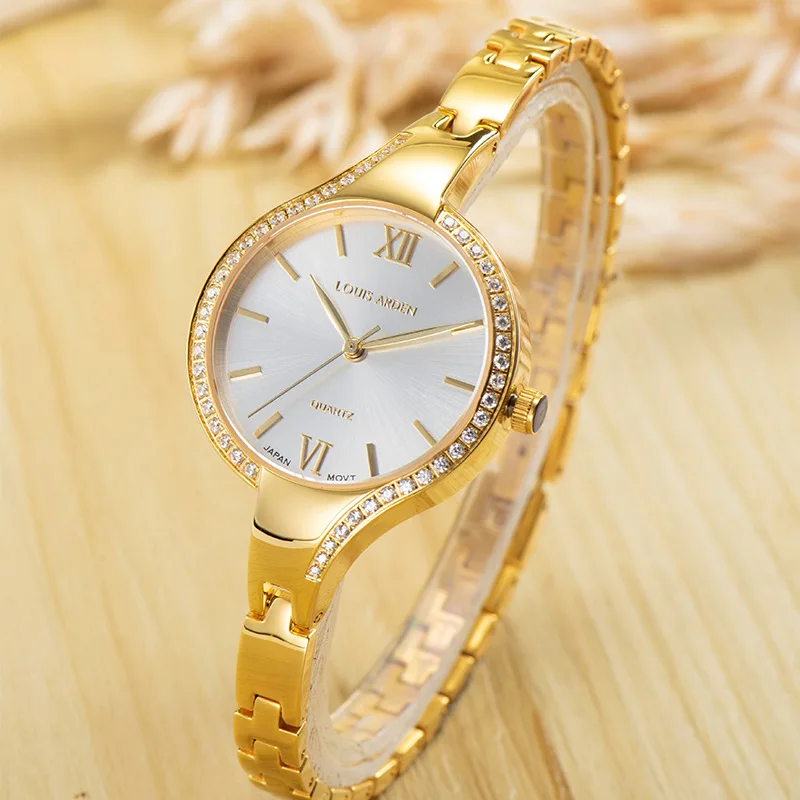 Women Watch Diamond-studded Fashion Watches Simple Elegant Quartz Watch Ladies Watch Small Dial Ladies Watch