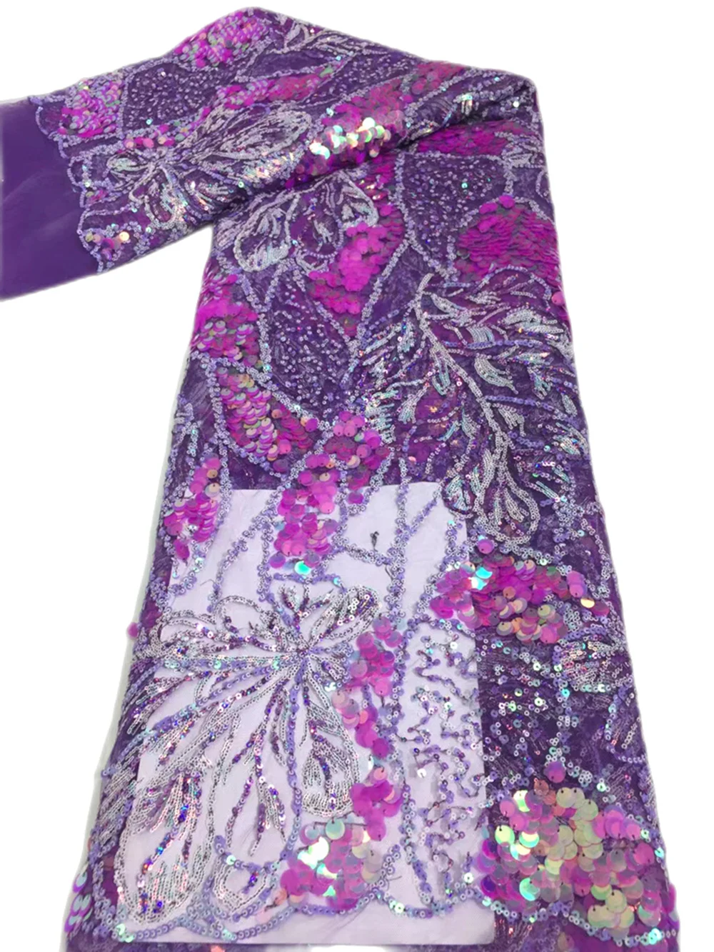 

Модная французская Тюлевая кружевная ткань с блестками 2021, Высококачественная африканская кружевная ткань, новейший кружевной материал дл...