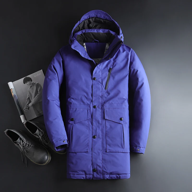 -30 градусов русская зимняя куртка для мужчин Экстра толстый ветро-и дождевик