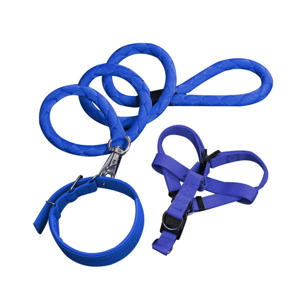 3 шт./компл. поводок для собак жгут с ошейником прогулочные товары щенков
