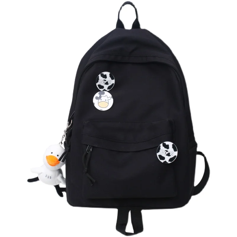 

Large Capacity Ins Style Women Backpack Men Simple School Bags for Teenage Girls College Harajuku School Backpacks Female Bags