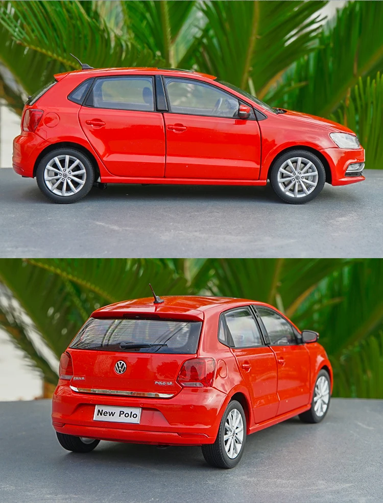 Высокая тщательная 1:18 VW 2012 2013 POLOGTI сплав модель автомобиля статические металлические модельные автомобили оригинальная коробка для подарков коллекция