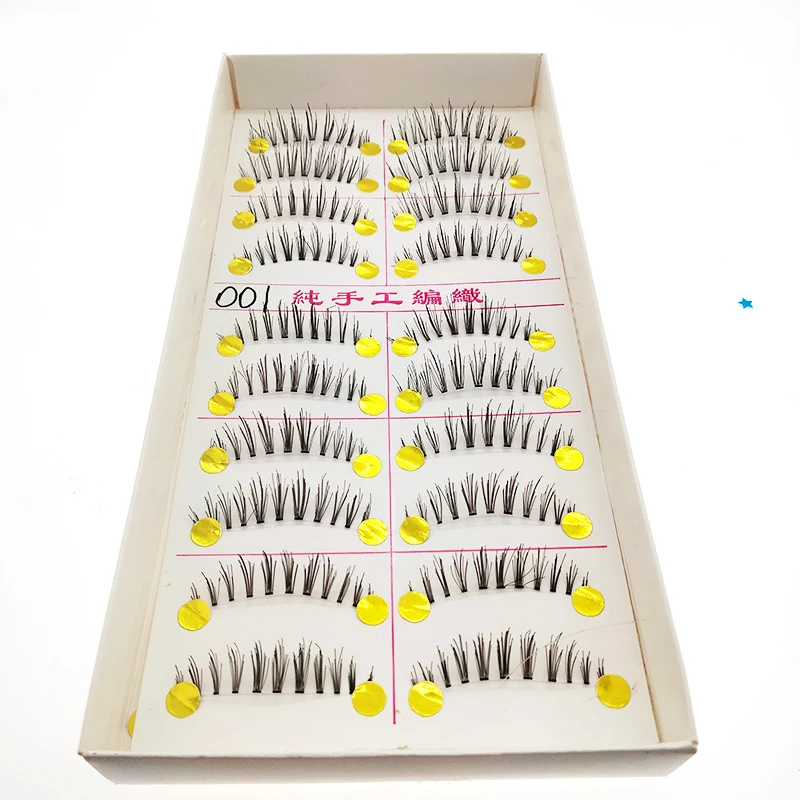 

New 10 Pairs of False Eyelashes Natural Suitable for Makeup Beauty Eyelash Extender Makeup Thick