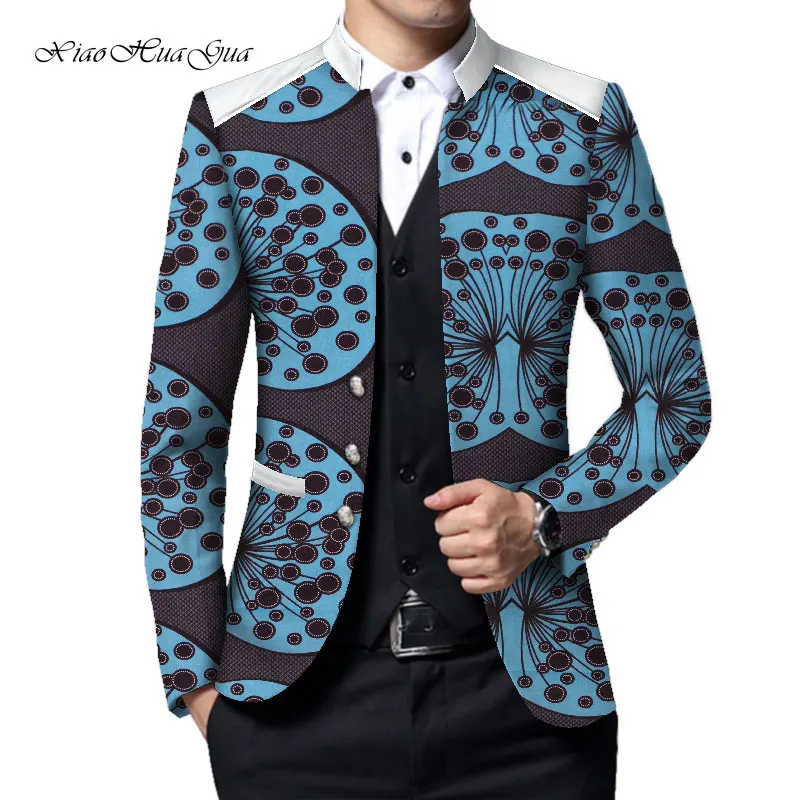 Костюм Джентльмена куртка для мужчин в африканском стиле с принтом женская