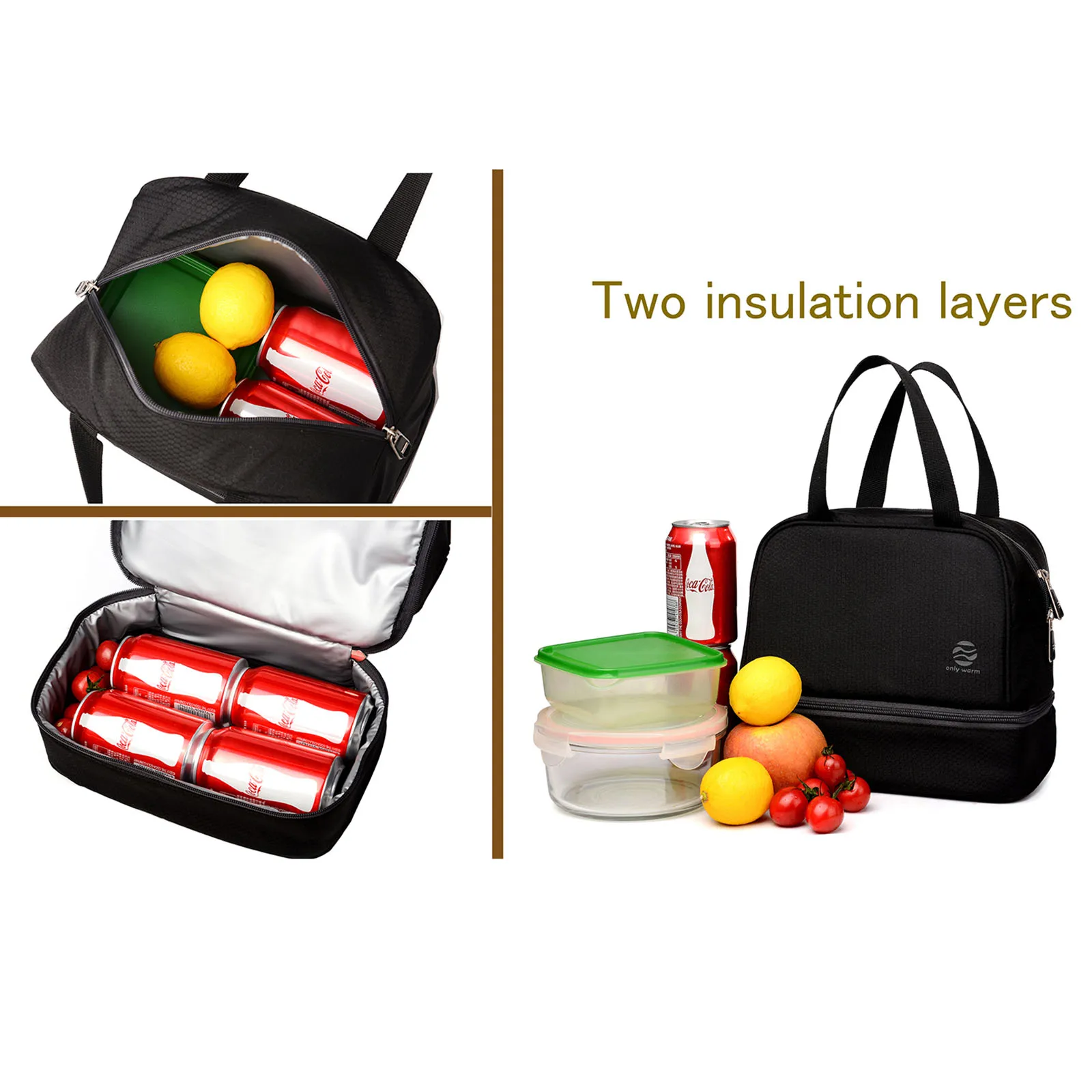 Портативный ручка сумка ланч охладитель Сумка Для дома снаружи офис