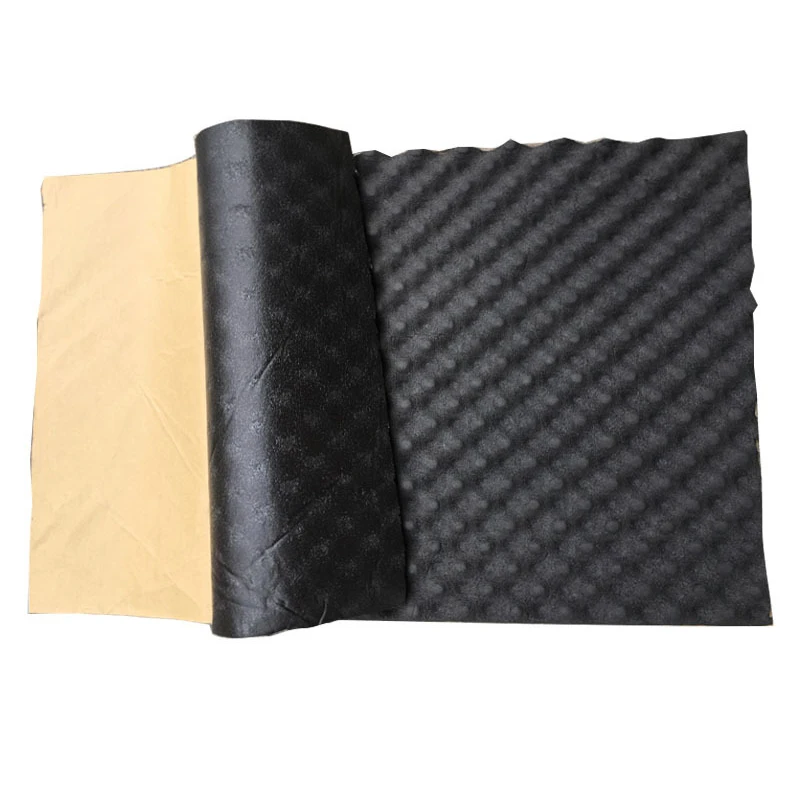

50x80cm Car Truck Firewall Heat Sound Deadener Insulation Mat Noise Insulation Wool Car Heat Sound Thermal Proofing Pad 18mm