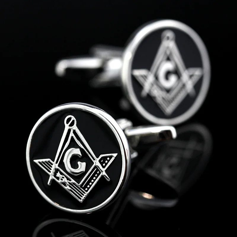 Роскошная рубашка запонки для мужчин подарок брендовая кнопка эмаль цвет радуги