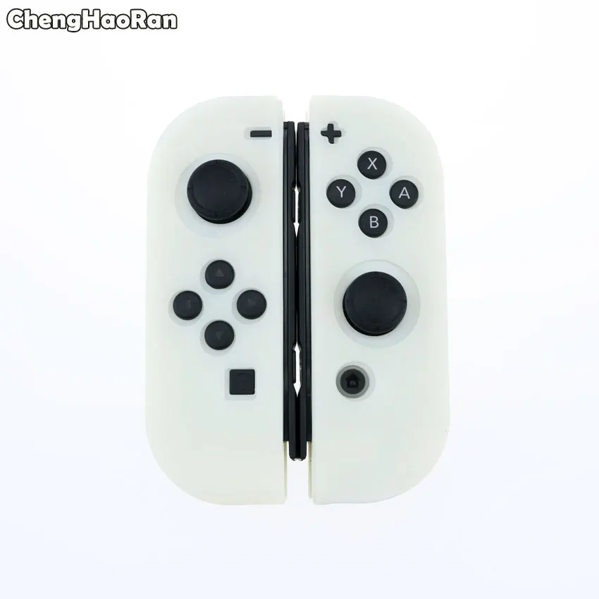 No.18-luminous Силиконовый чехол ChengHaoRan для nintendo Switch, мягкий чехол для контроллера, защитный чехол для NS JoyCon - Цвет: No.18-luminous