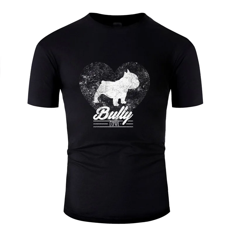 Наряд Французский бульдог хулиган любовь Frenchie Dog Мужская футболка Женская