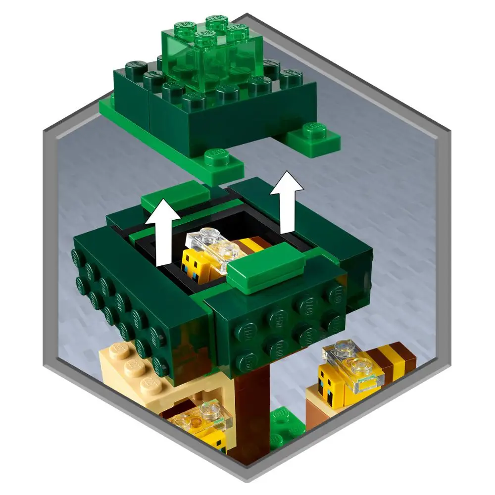 Конструктор LEGO Minecraft 21165 Пасека | Игрушки и хобби