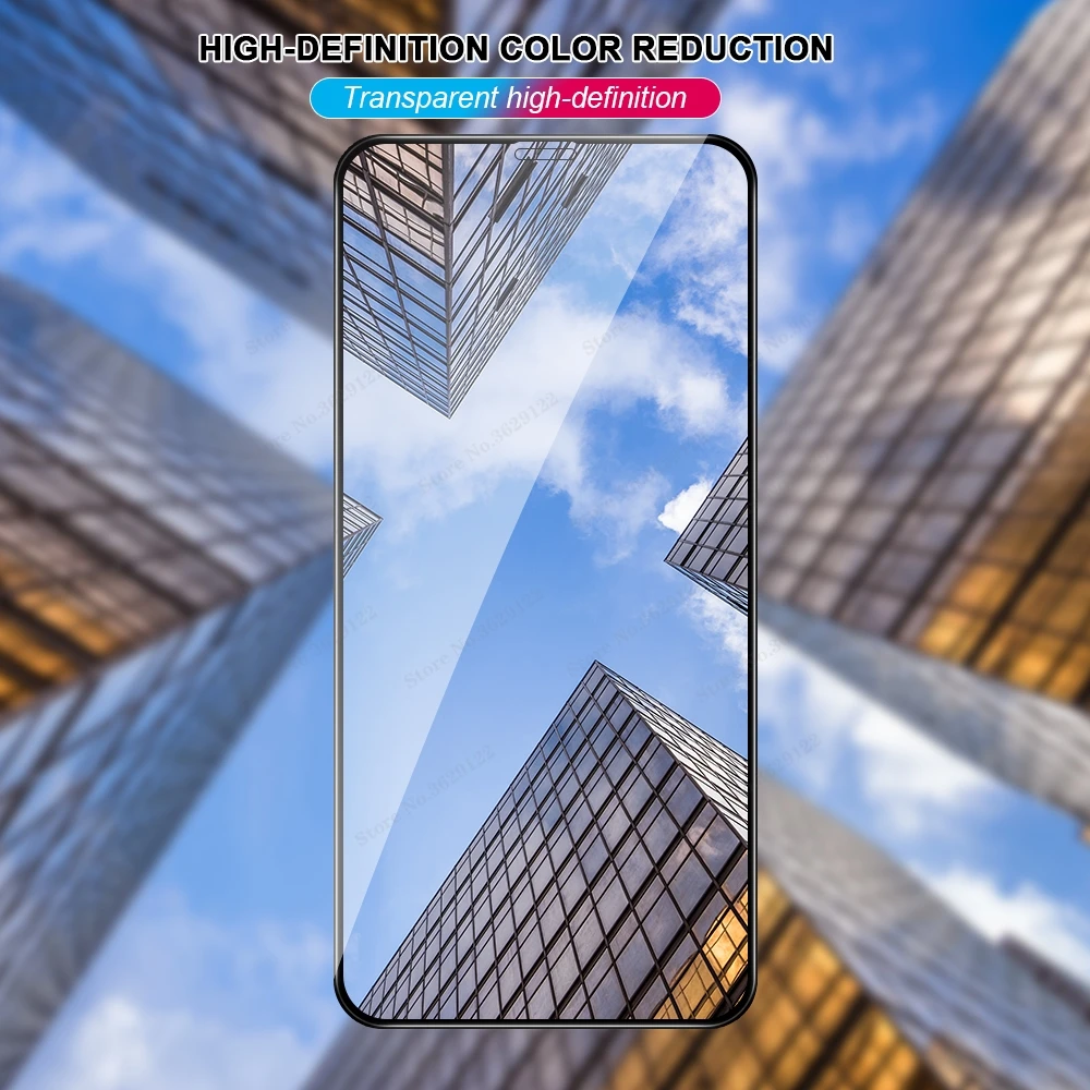 

2PCS Tempered Glass For iPhone 11 12 Protective Glass for iPhone 12 Mini 12 Pro Max X XR XS Max SE 2020 6s 7 8 Screen Protector