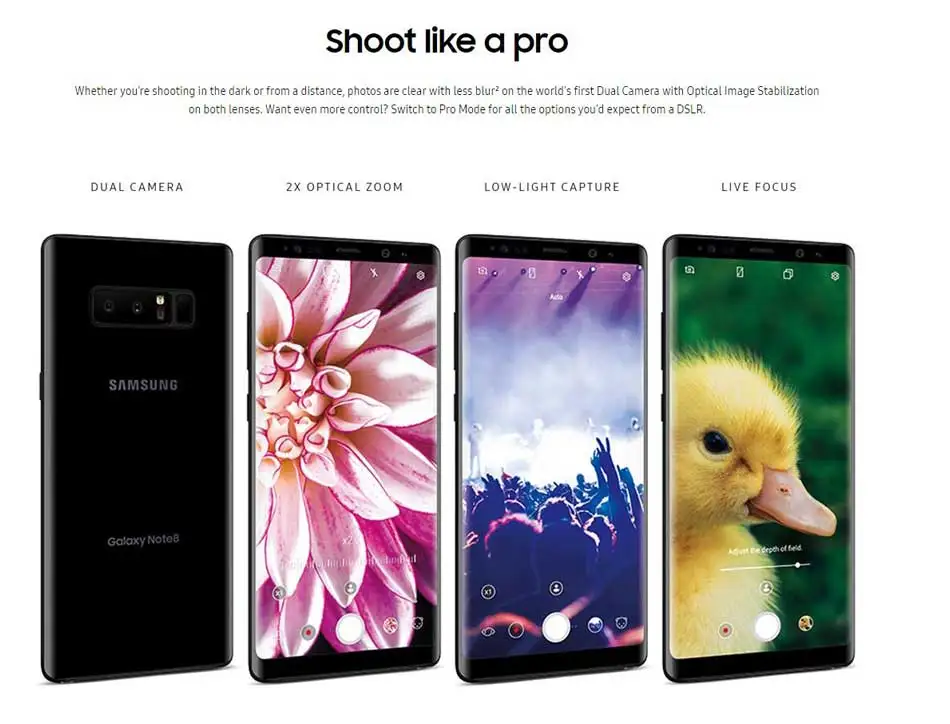 at& T samsung Galaxy Note8 Note 8 N950U мобильный телефон 6 Гб 64 Гб Snapdragon 835 Восьмиядерный 6," 12 МП 4G LTE NFC телефон