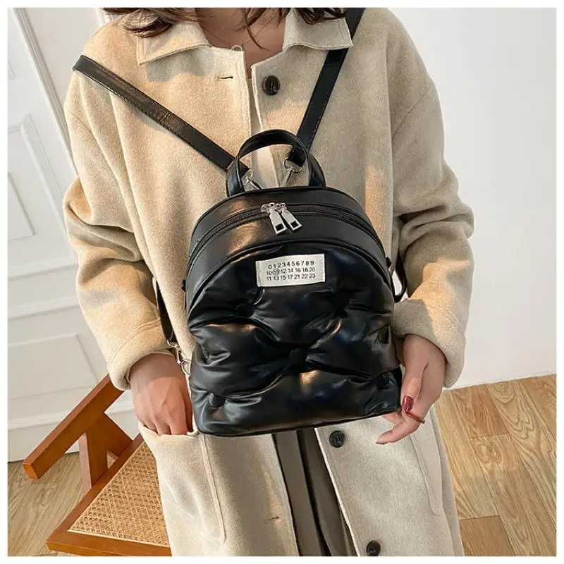 

Space Cotton Women's Backpack Fluffy Handbags High Quality Top-Handle Bag Student School Bags Shopper Top-Handle Bag Purses 2022