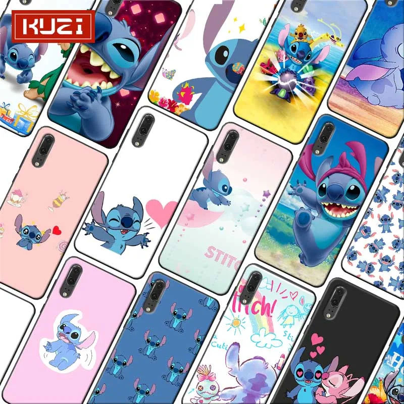 Милый мультфильм Лило эластичный мягкий силиконовый чехол для телефона huawei mate 30