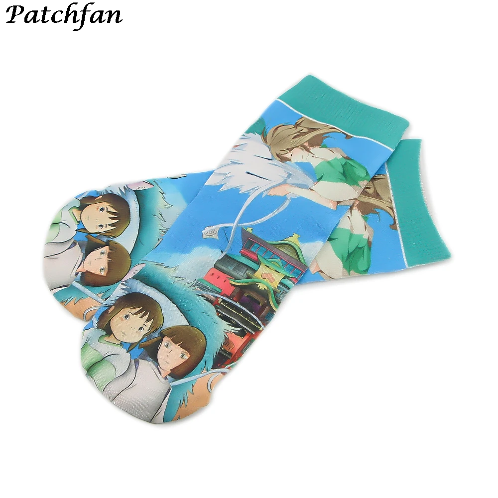 

12Pair AD445 Patchfan Cartoon Funny Women Men Kids Fashion 3D Cotton Socks