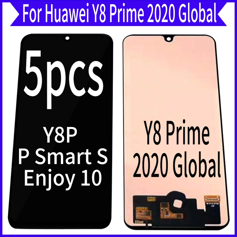 

Wholesale 5Pcs/Lot For Huawei Y8P LCD Display Screen With touch digitizer assembly Y8 Prime 2020 Global / P Smart S / Enjoy 10