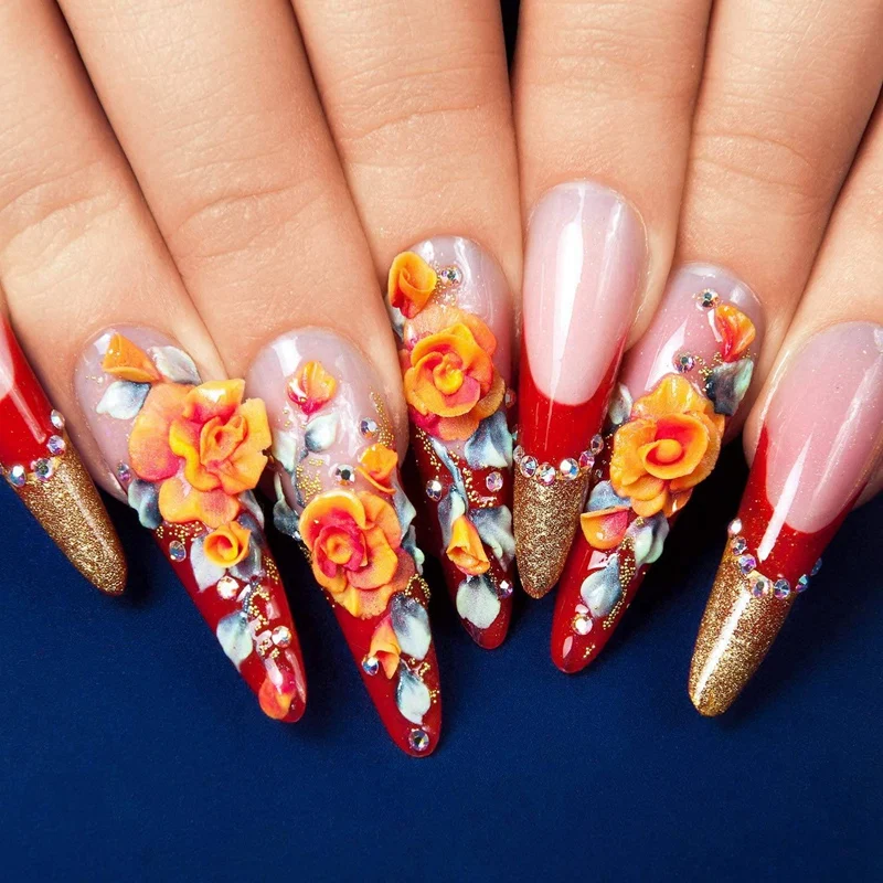 

2 Set Flat Back Gems Round Crystal Rhinestones with Tweezer and Picking Pen DIY White AB & Green