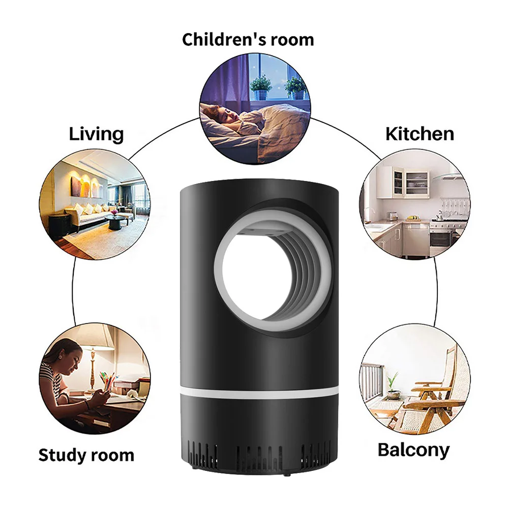 Электрическая лампа-ловушка для комаров фотокатализатор неба глаз