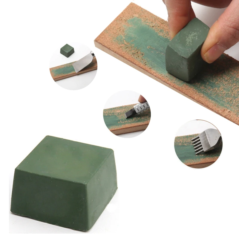 

1Pcs Green Polishing Paste Alumina Fine Abrasive Green Buff Polishing Compound Metal Jewelry Polishing Compound Abrasive Paste