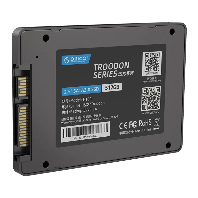 ORICO твердотельный жесткий диск 128 ГБ 256 512 1 ТБ SSD 2,5 дюймов SATA SSD 1 ТБ Внутренний твердотельный диск для настольного компьютера ноутбука