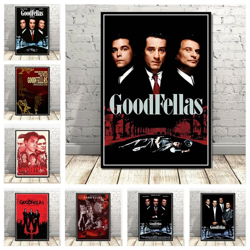 Goodfellas классический гангстеры Крестный отец Аль Пачино принты по мотивам фильмов