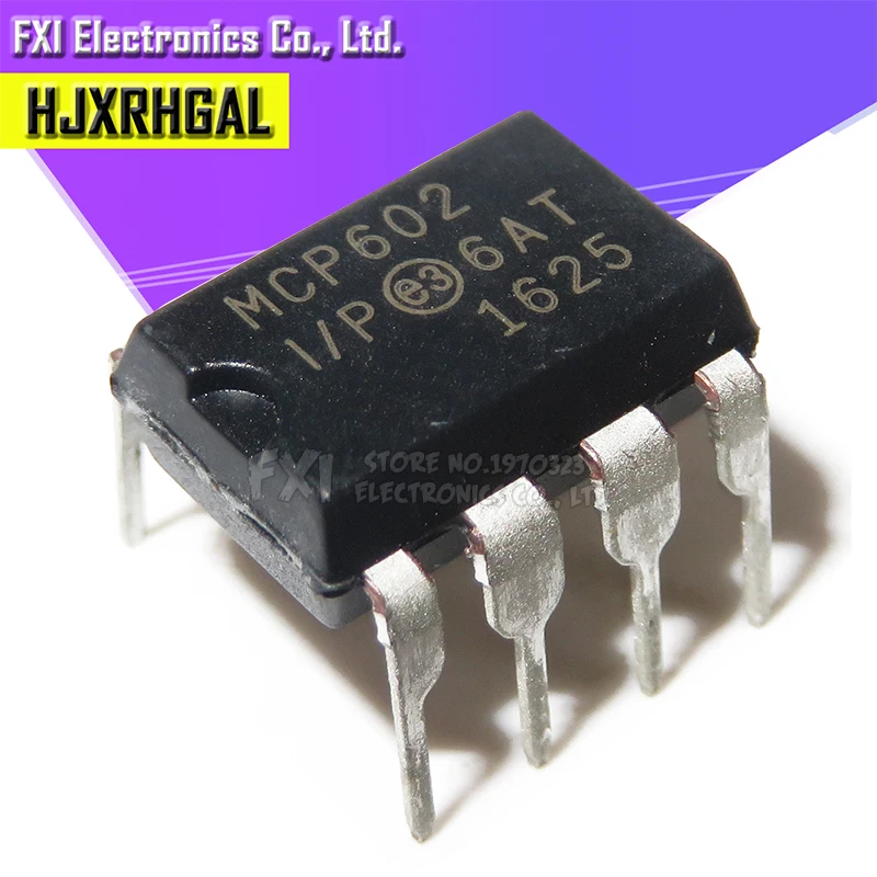 10 шт. MCP602-I/P MCP602 DIP8 DIP 2 7 в до 5 В Синг новый оригинальный | Электронные компоненты и
