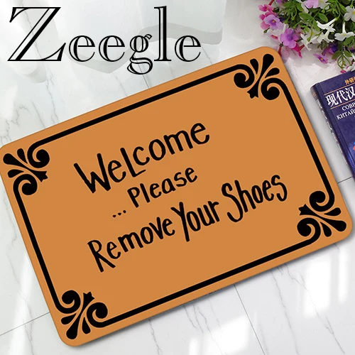 Zeegle резиновый водонепроницаемый Коврик противоскользящий напольный ковер