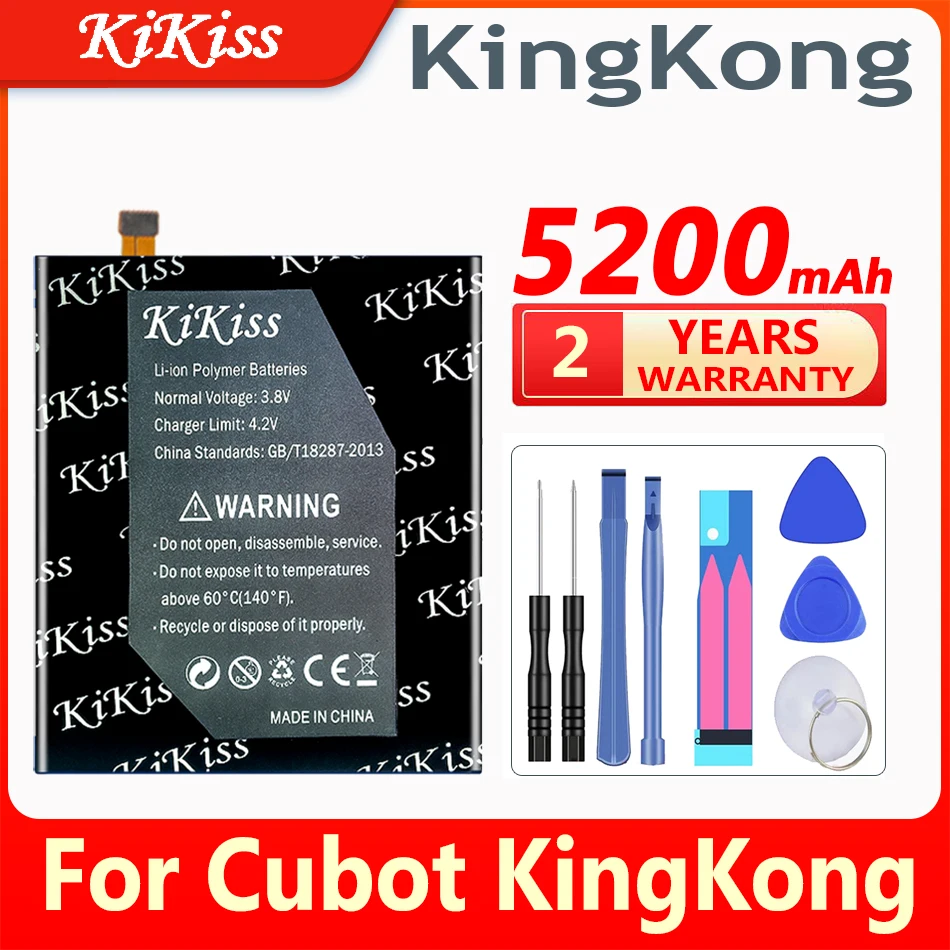 

Аккумулятор KiKiss большой емкости на 5200 мАч для Cubot KingKong King Kong