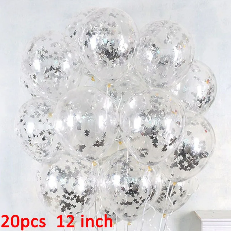 20 шт. золотые звезды блестящие воздушные шары для мальчиков и девочек свадьбы