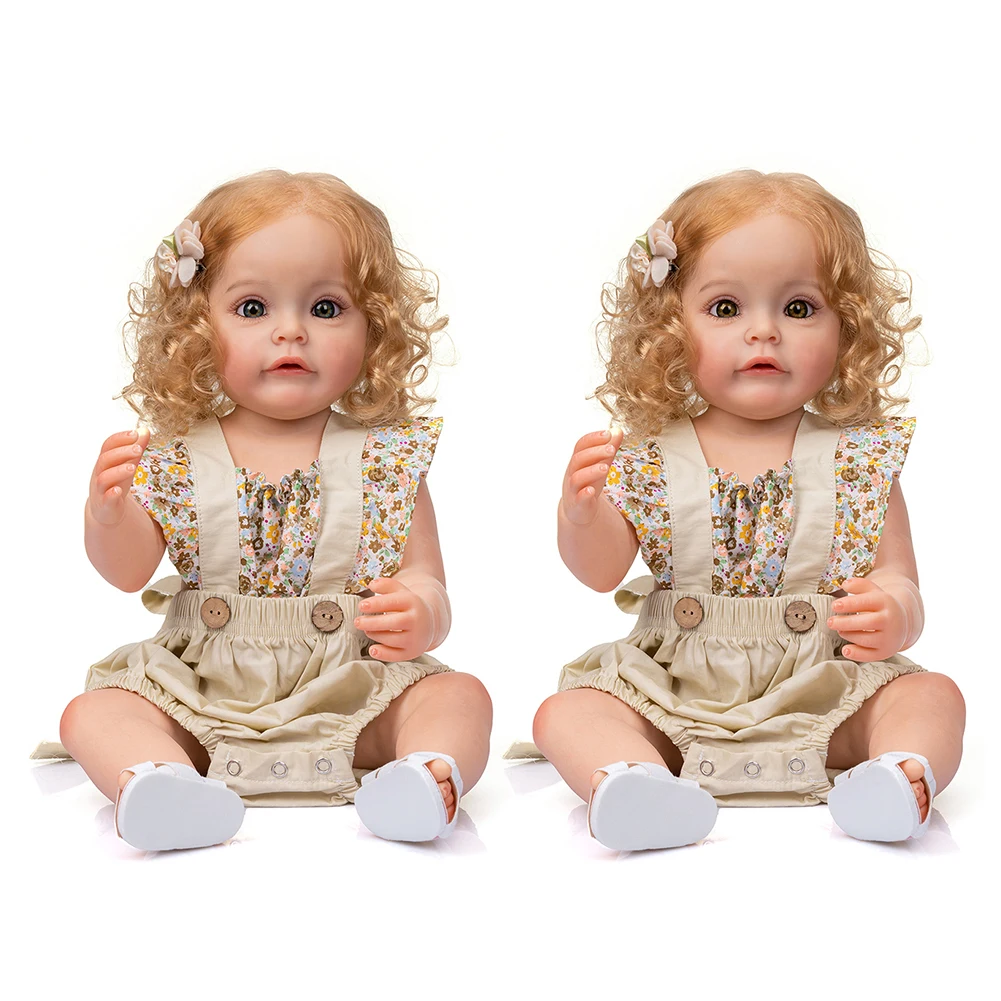 

Кукла реборн Реалистичная с мягкими волосами, подвижная Милая Детская кукла принцессы, Милая нарядная игрушка для сна и ванны, сопровождени...