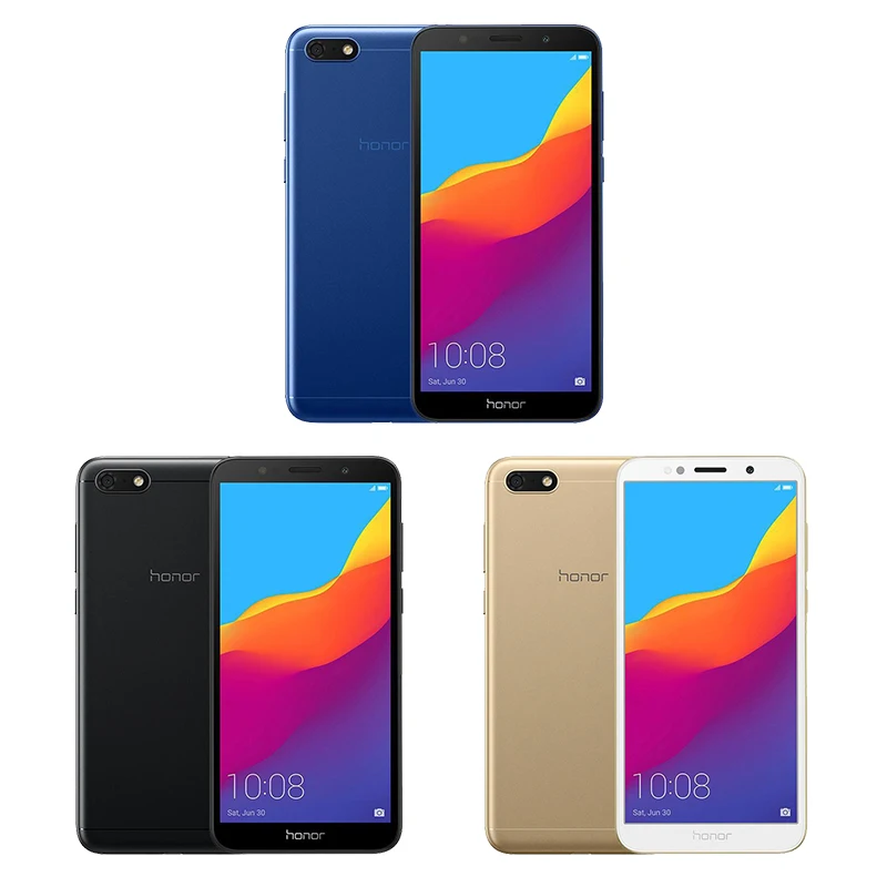Оригинальная глобальная версия Honor 7S 2GB 16GB смартфон MT6739 четырехъядерный 13MP камера