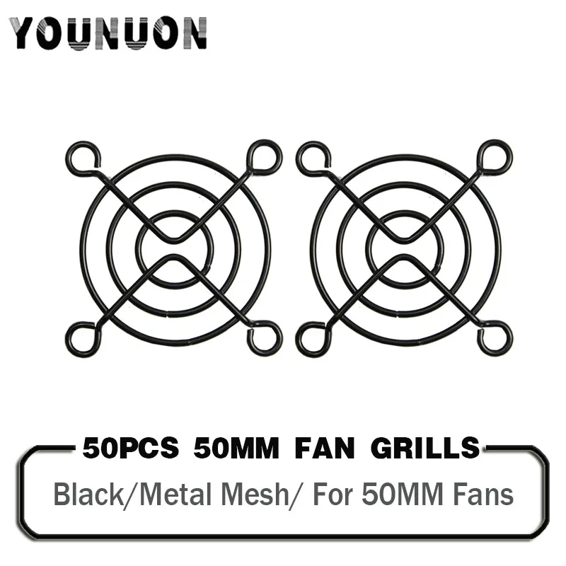 Сетчатые накладки на вентиляторы 50 шт. сетчатые защитные решетки для