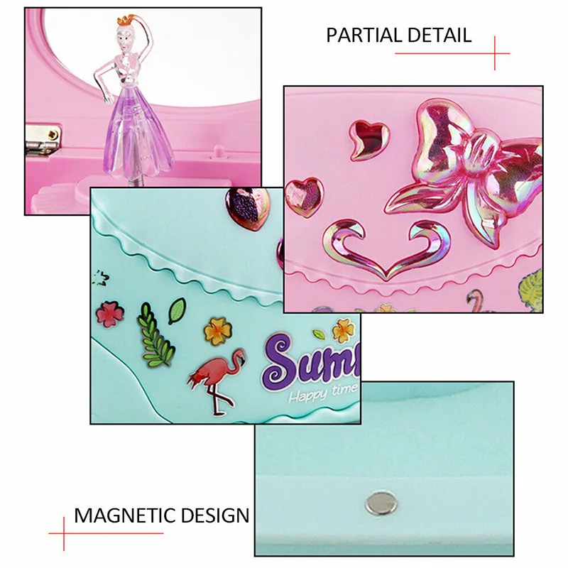 Подарочная шкатулка для девочек музыкальная балета танцев драгоценностей не