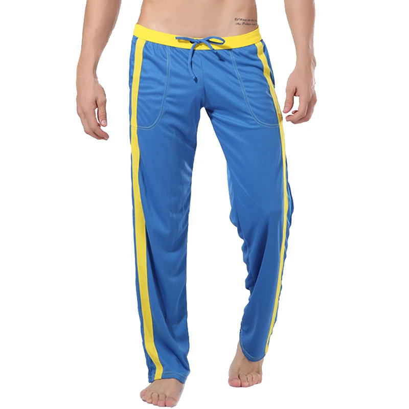 Брюки для сна мужские мягкие Пижама домашняя одежда повседневная свободная