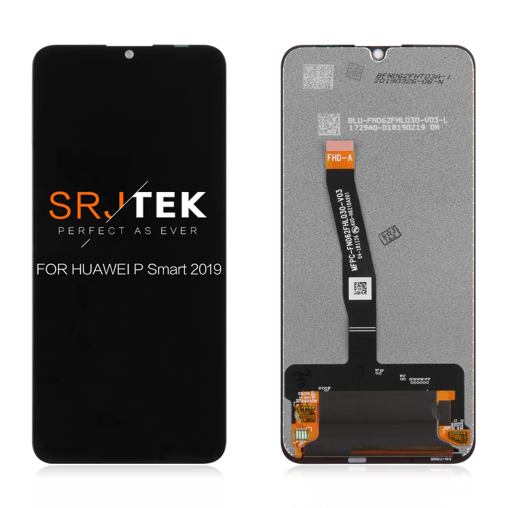 

ЖК-дисплей 6,21 дюйма для Huawei P Smart 2019, сенсорная стеклянная панель для Huawei P Smart 2019, ЖК-рамка для P Smart 2019, замена экрана
