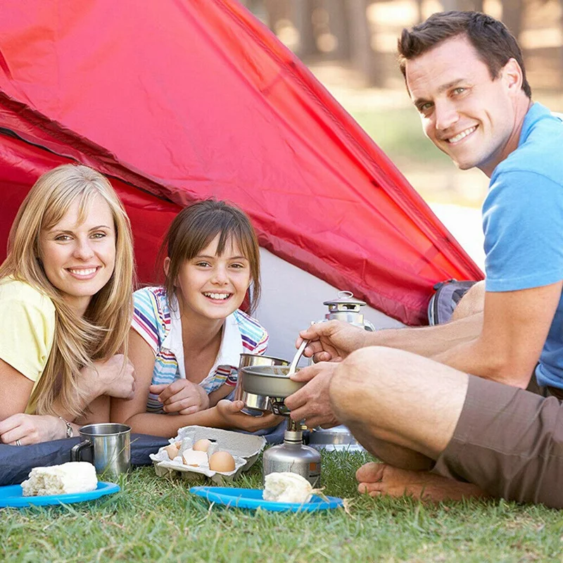 

Ultralight Camping Cookware Utensils outdoor tableware set Hiking Picnic Backpacking Camping Tableware Pot Pan 1-2persons
