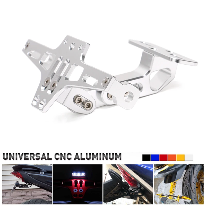 Алюминиевый держатель для мотоцикла с регулируемым углом номерного знака Yamaha R1 R3