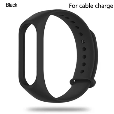 M3STRAPCABLEBK Ремешок Браслет для M3 умный Браслет замена Смарт-часы аксессуары M3 силиконовый браслет - Цвет ремешка: M3STRAPCABLEBK