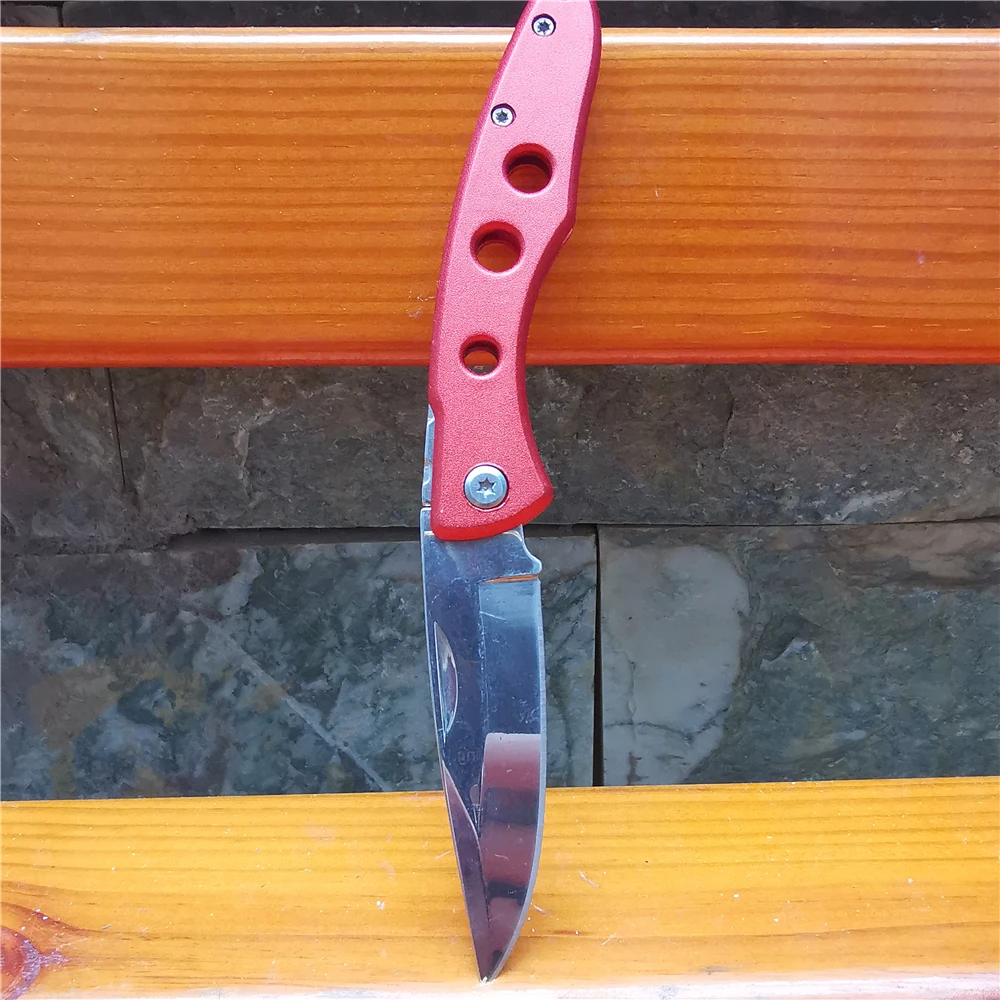 Универсальный нож с защелкой острый складной Овощечистка открытое лезвие для