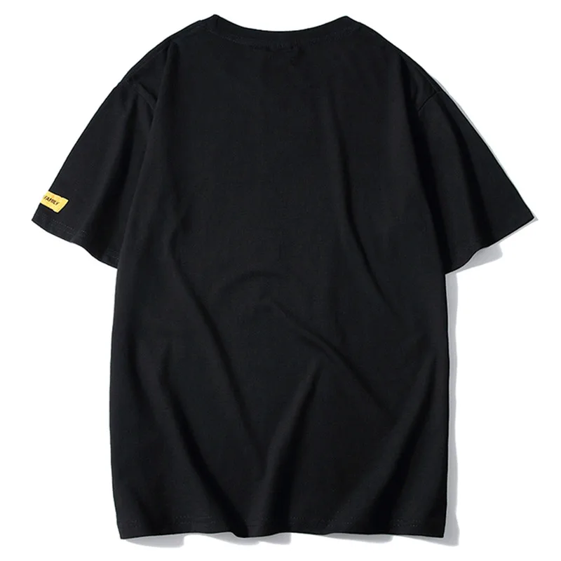 

2021 Summer Mens T-shirts High Street Casual All-match T Shirt Man Printed Graphics Short Sleeve Hip Hop Streetwear Men Clothing