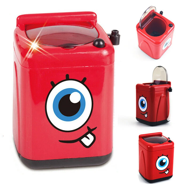 1 шт. Мини электрическая машина для чистки кистей макияжа очистки буффов игрушка