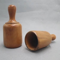 1pc fragrant wood cup chinese vacuum cupping cup cellulite suction cup therapy back body anti cellulite massage health care tool