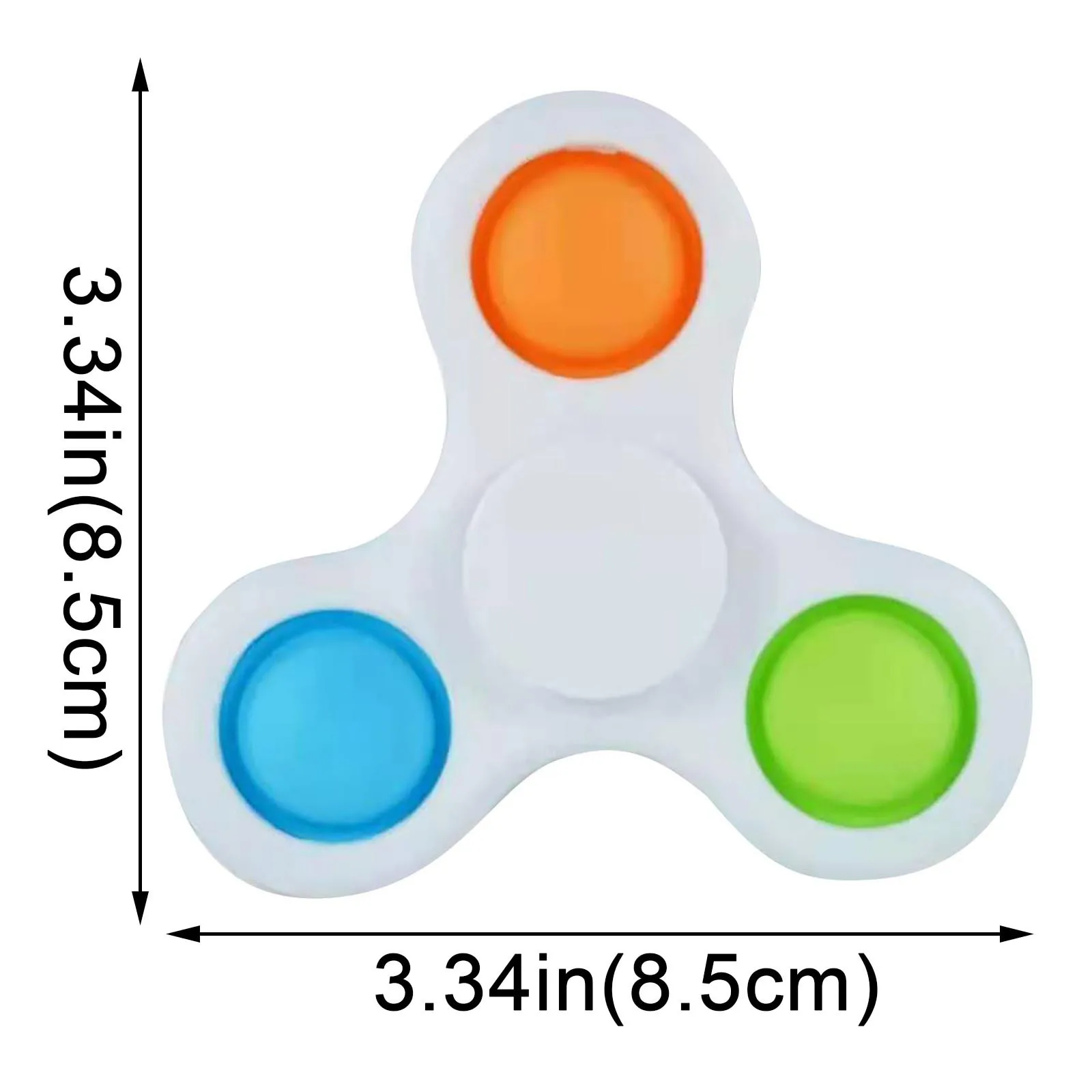 

POP IT RiSilicone Finger Stress Reduction Exercise Board Educational Toy For Children