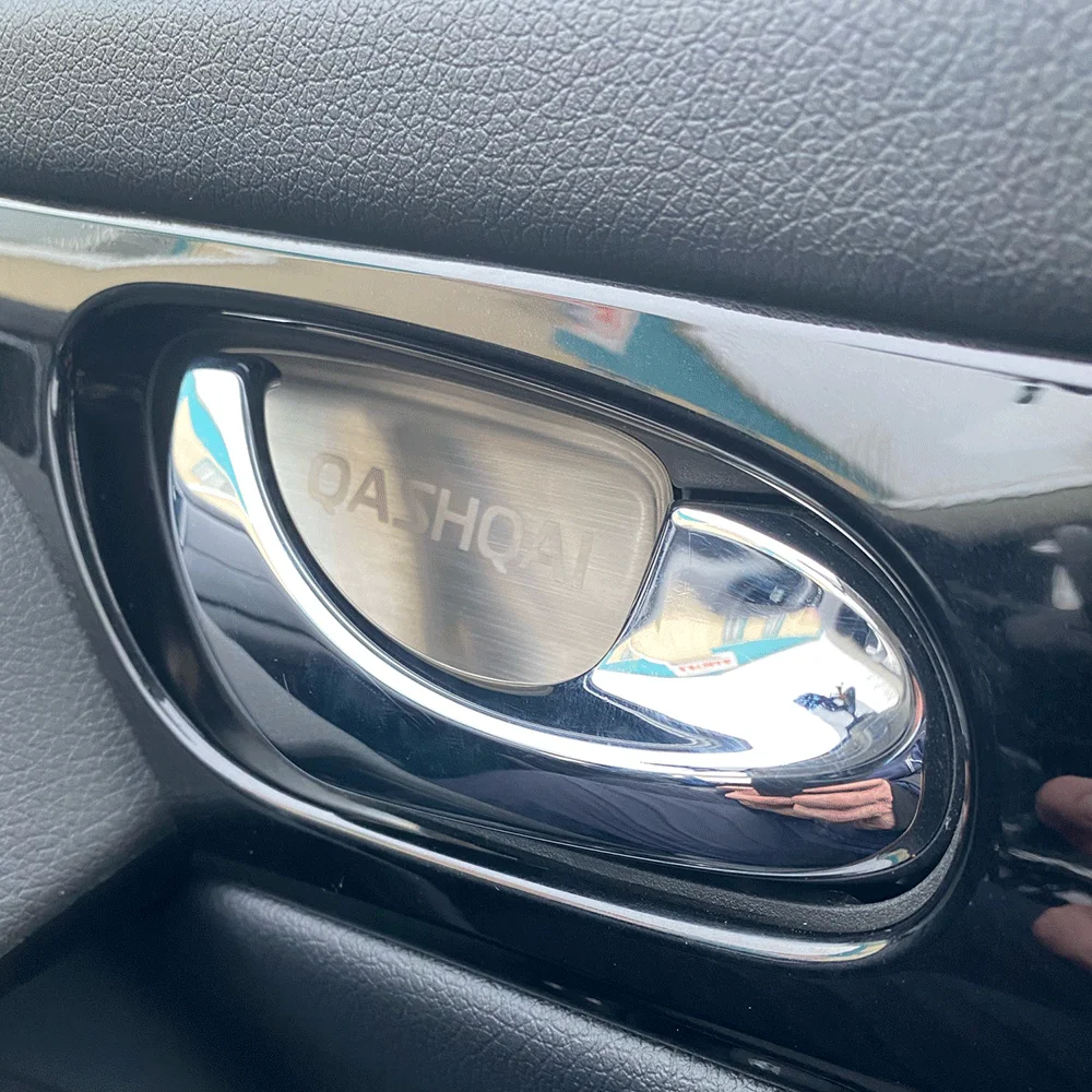 Молдинги для внутренней дверной ручки Nissan Qashqai j11 2017 2018 2019 4 шт. аксессуары