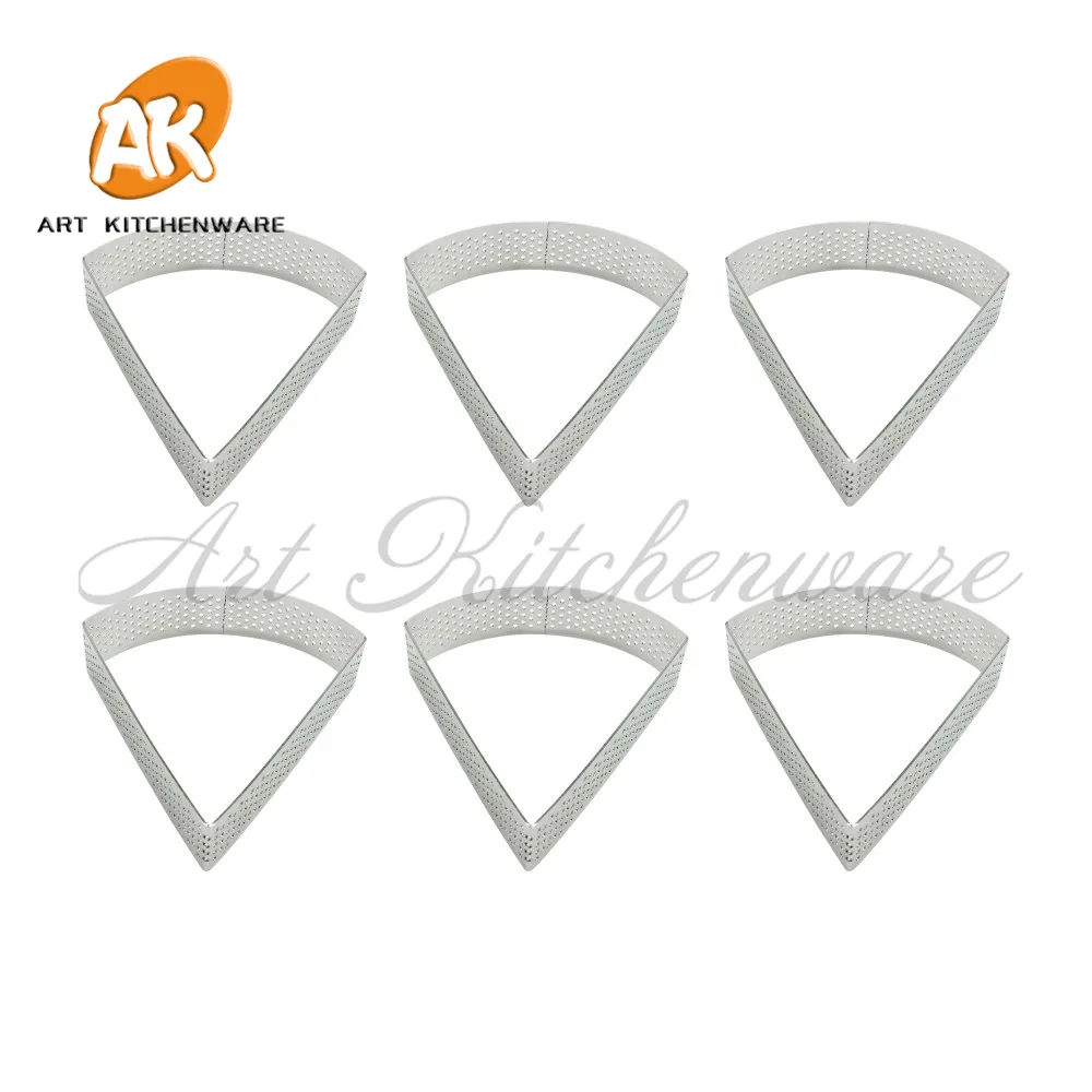 

Fan-Shaped Stainless Steel Mousse Ring Cake Mold Baking Tiramisu DIY Kitchen Baking Pastry Tools Tart Ring Quiche